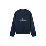 The Original Oversize Sweatshirt — Lacivert — ön görünüm