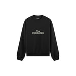 The Producer Oversize Sweatshirt — Siyah — ön görünüm