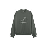 Mamasaurus Oversize Sweatshirt — Antrasit — ön görünüm