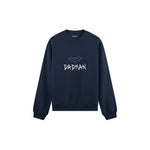 Dadman Oversize Sweatshirt — Lacivert — ön görünüm