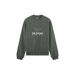 Dadman Oversize Sweatshirt — Antrasit — ön görünüm