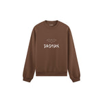 Dadman Oversize Sweatshirt — Kahverengi — ön görünüm