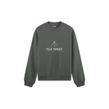 Milk Maker Oversize Sweatshirt — Antrasit — ön görünüm