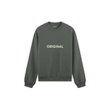 Original Oversize Sweatshirt — Antrasit — ön görünüm