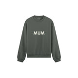 Mum Oversize Sweatshirt — Antrasit — ön görünüm