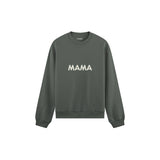 Mama Oversize Sweatshirt — Antrasit — ön görünüm