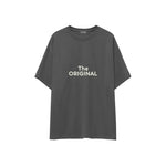 The Original Oversize Tişört — Antrasit — ön görünüm
