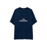 The Original Oversize Tişört — Lacivert — ön görünüm