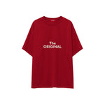 The Original Oversize Tişört — Kırmızı — ön görünüm