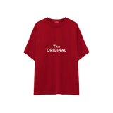 The Original Oversize Tişört — Kırmızı — ön görünüm