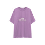The Original Oversize Tişört — Lila — ön görünüm