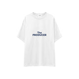 The Producer Oversize Tişört — Beyaz — ön görünüm