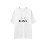 Dadman Oversize Tişört — Beyaz — ön görünüm