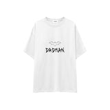 Dadman Oversize Tişört — Beyaz — ön görünüm