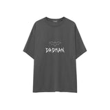 Dadman Oversize Tişört — Antrasit — ön görünüm