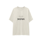 Dadman Oversize Tişört — Ekru — ön görünüm