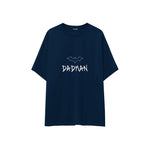 Dadman Oversize Tişört — Lacivert — ön görünüm