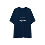 Dadman Oversize Tişört — Lacivert — ön görünüm