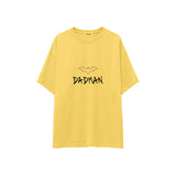 Dadman Oversize Tişört — Sarı — ön görünüm