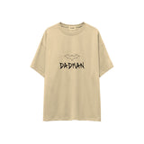 Dadman Oversize Tişört — Krem — ön görünüm