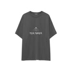 Milk Maker Oversize Tişört — Antrasit — ön görünüm