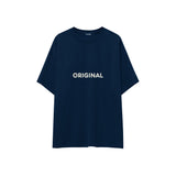 Original Oversize Tişört — Lacivert — ön görünüm