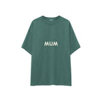 Mum Oversize Tişört — Yeşil — ön görünüm