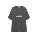 Mama Oversize Tişört — Antrasit — ön görünüm