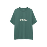 Papa Oversize Tişört — Yeşil — ön görünüm