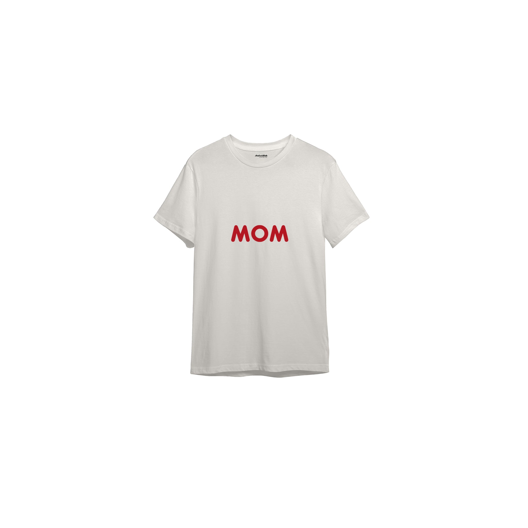 Mom Tişört — Ekru — ön görünüm