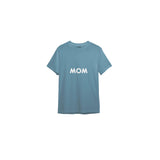 Mom Tişört — Çelik Mavi — ön görünüm
