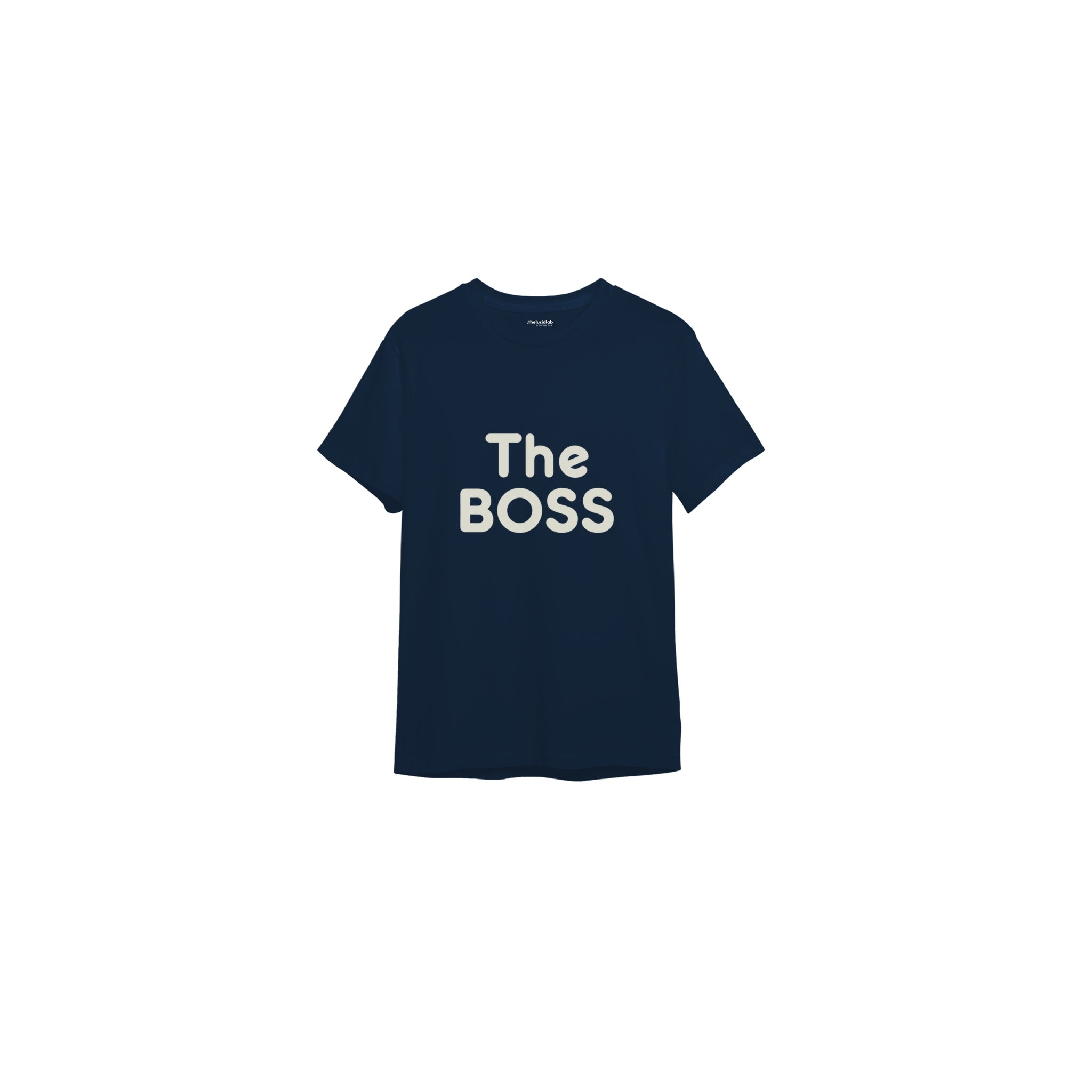 The Boss Tişört — Lacivert — ön görünüm