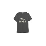 The Boss Tişört — Antrasit — ön görünüm
