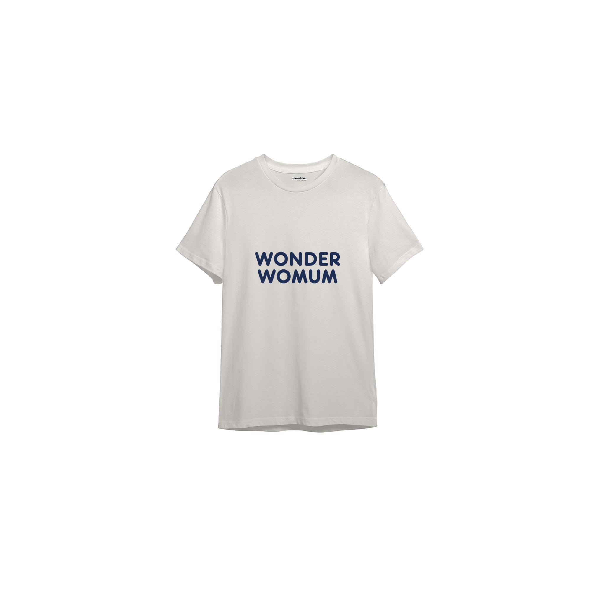 Wonderwomum Tişört — Ekru — ön görünüm