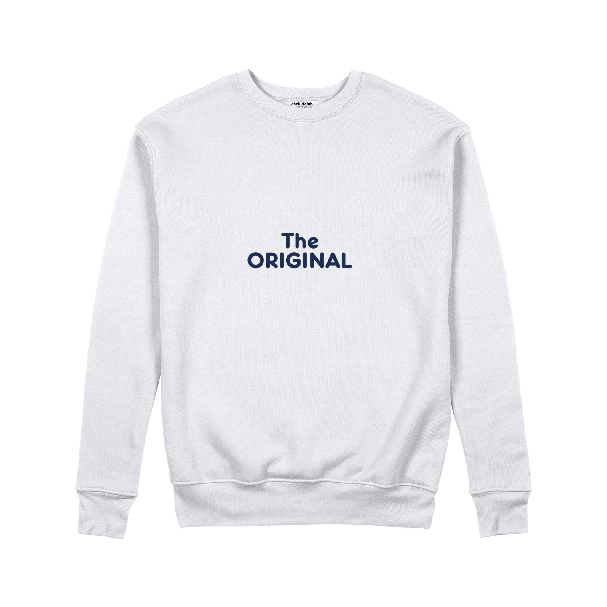 The Original Sweatshirt — Beyaz — ön görünüm