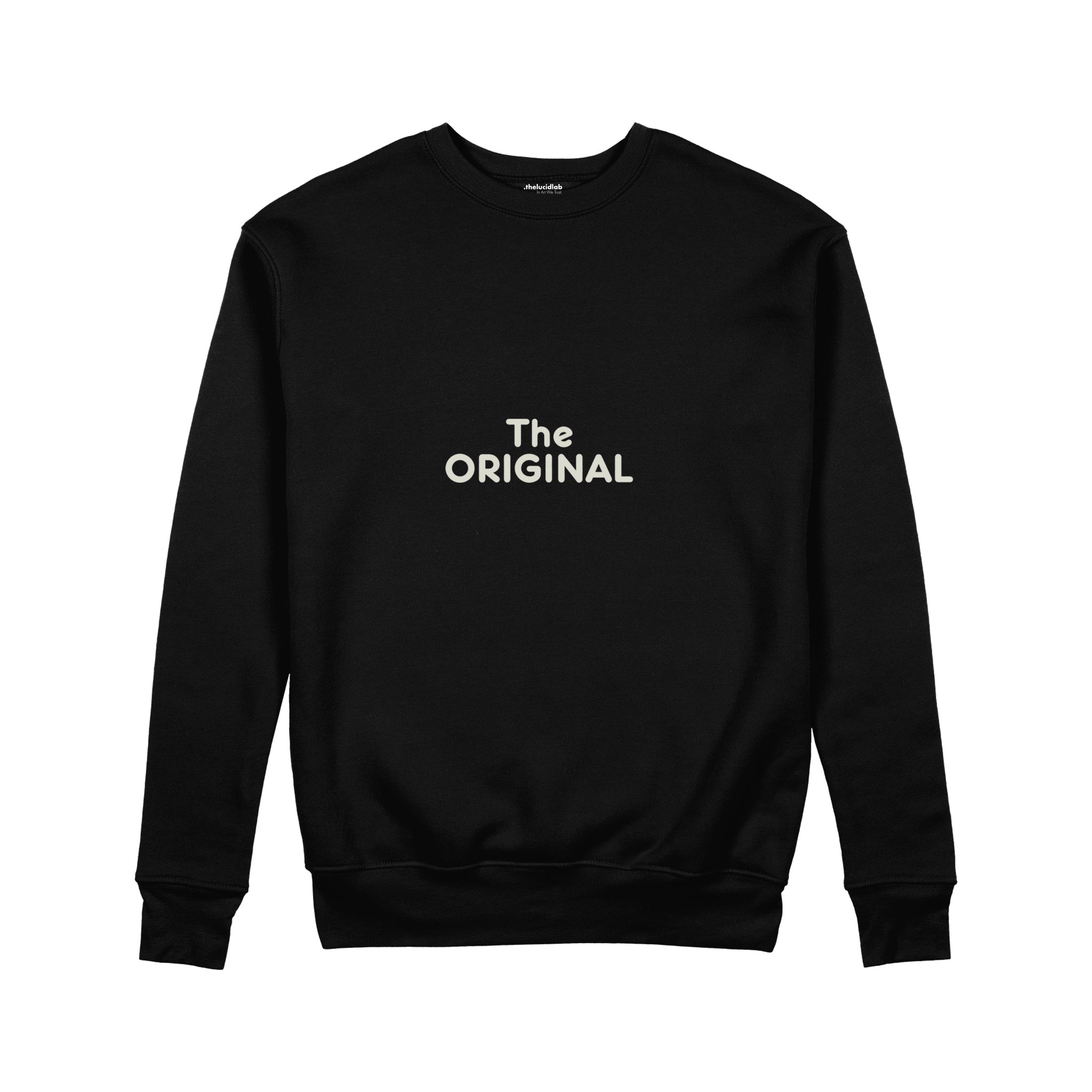 The Original Sweatshirt — Siyah — ön görünüm