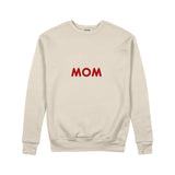 Mom Sweatshirt — Bej — ön görünüm
