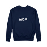 Mom Sweatshirt — Lacivert — ön görünüm
