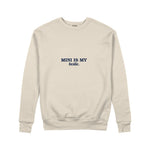 Mini Is My Bestie Sweatshirt — Bej — ön görünüm