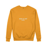 Mini Is My Bestie Sweatshirt — Turuncu — ön görünüm