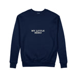 My Little Hero Sweatshirt — Lacivert — ön görünüm