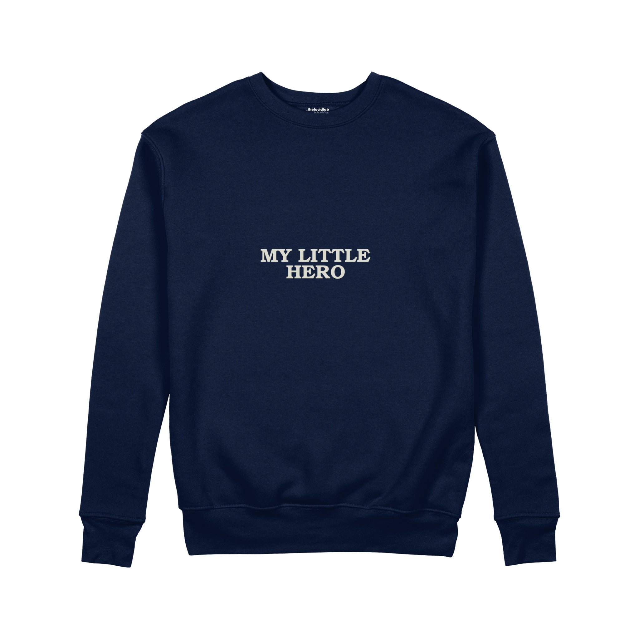 My Little Hero Sweatshirt — Lacivert — ön görünüm