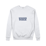 Wonderwomum Sweatshirt — Beyaz — ön görünüm