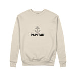 Papitan Sweatshirt — Bej — ön görünüm