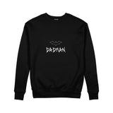 Dadman Sweatshirt — Siyah — ön görünüm