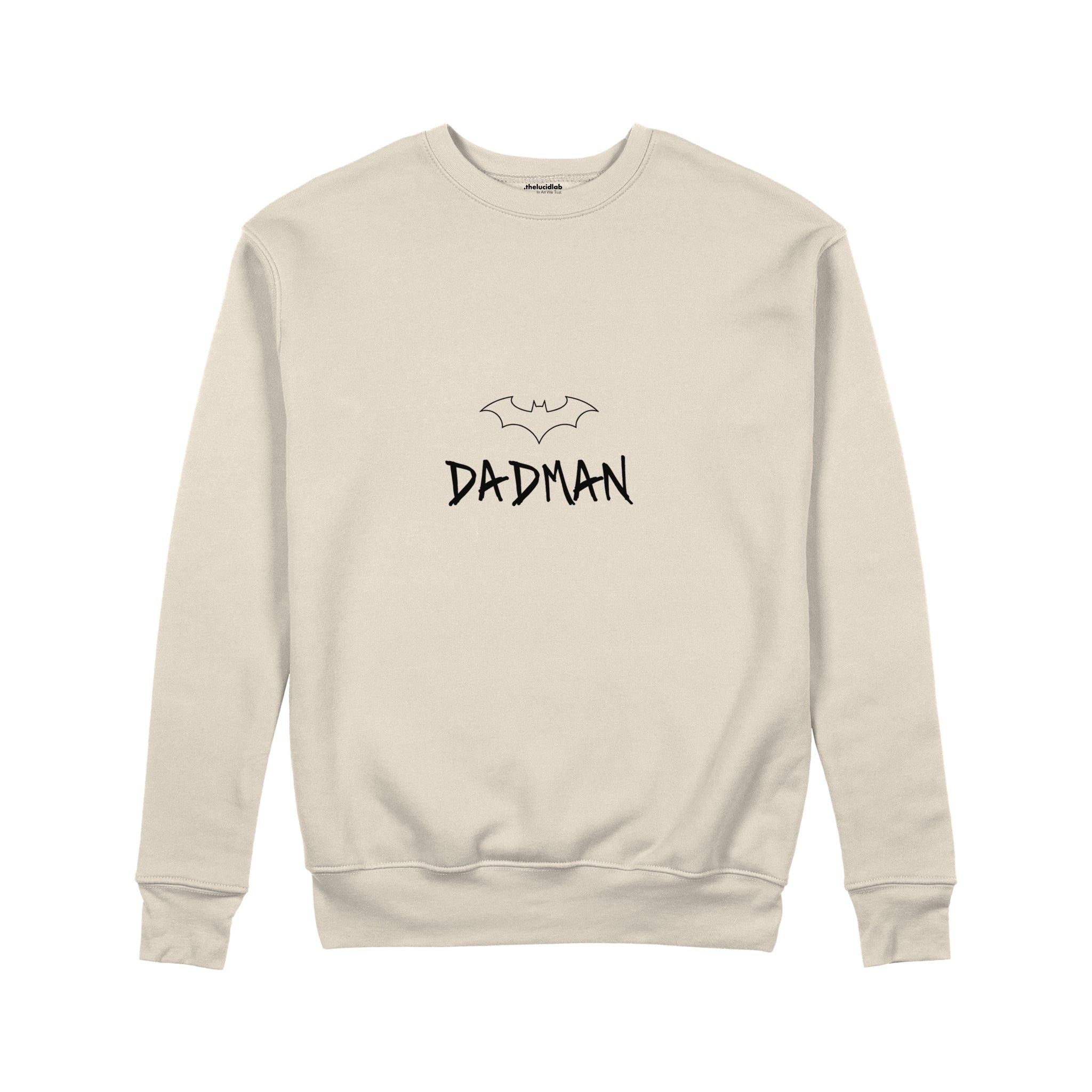 Dadman Sweatshirt — Bej — ön görünüm