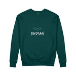 Dadman Sweatshirt — Koyu Yeşil — ön görünüm