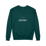 Dadman Sweatshirt — Koyu Yeşil — ön görünüm