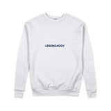 Legendaddy Sweatshirt — Beyaz — ön görünüm