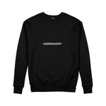 Legendaddy Sweatshirt — Siyah — ön görünüm